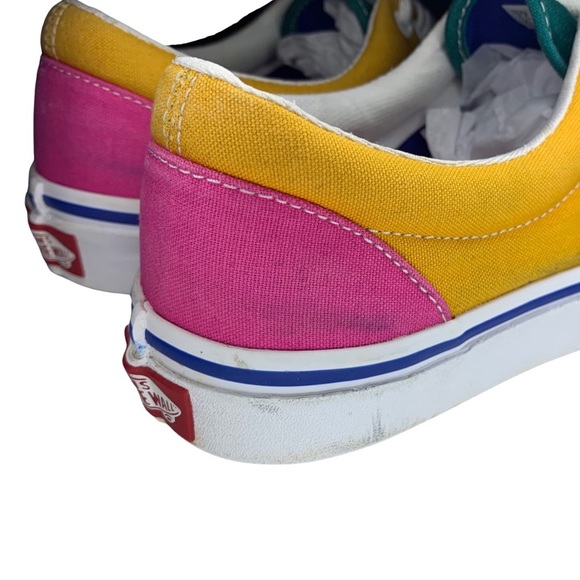 Vans | Unisex | Multicolor Block Canvas Skate Sneakers | 6.5 Men 8 Women - Picture 9 of 10